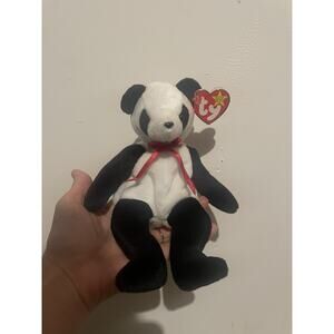 Rare‎ 1997 TY Beanie Baby "FORTUNE" Panda